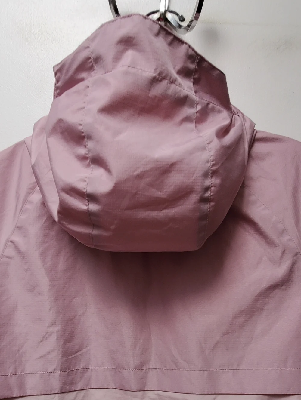 Eddie Bauer Kids Pink Color Block Lightweight Zip Up Jacket Hood Sz M 10-12 Yrs